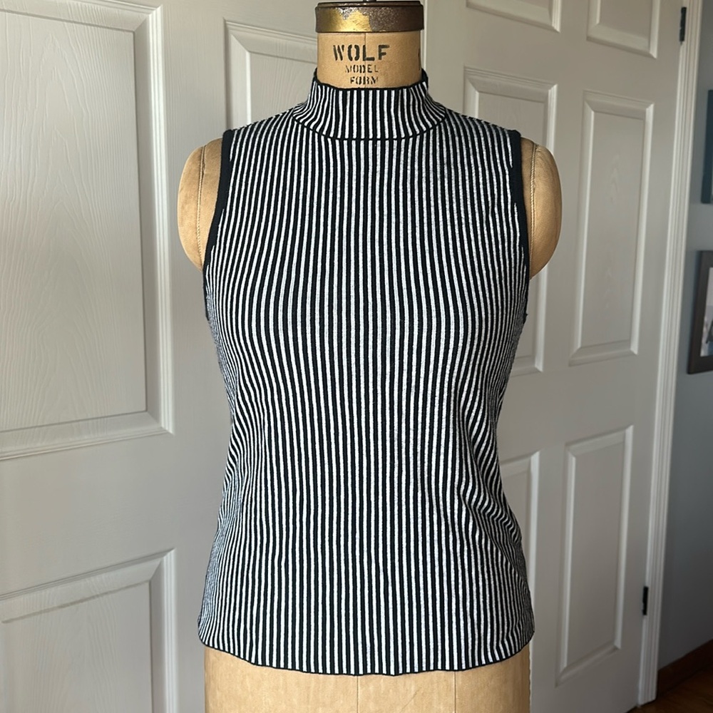 Striped Business Casual Top